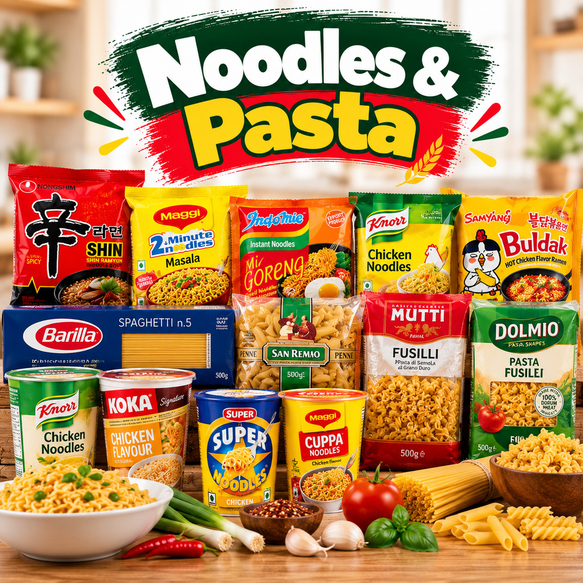 Noodles & Pasta