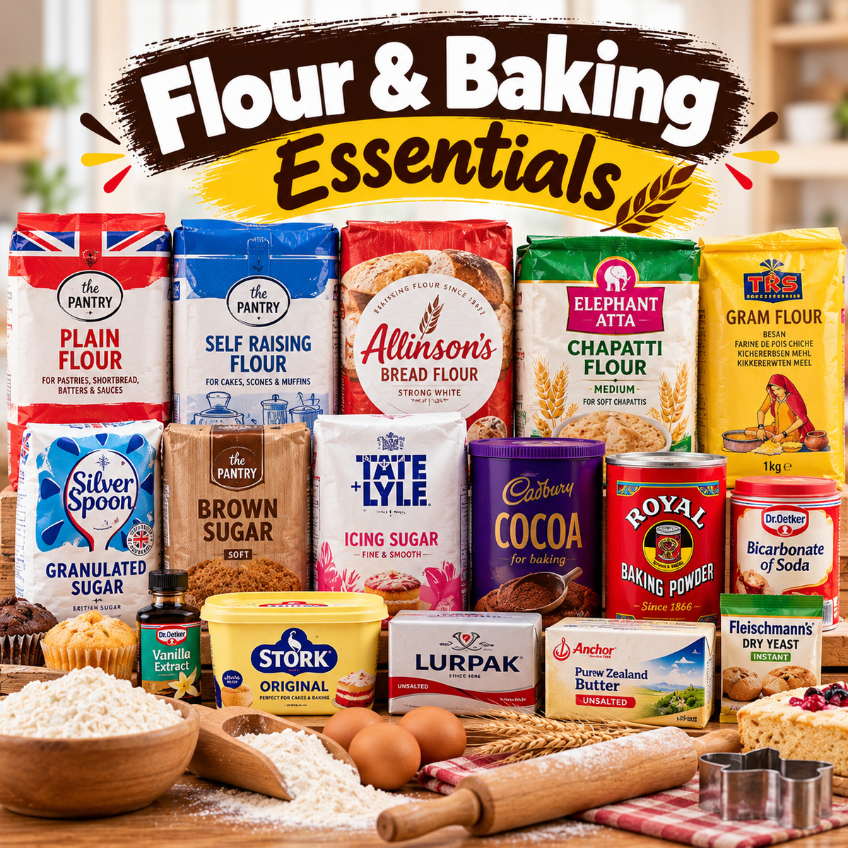 Flour & Baking Essentials