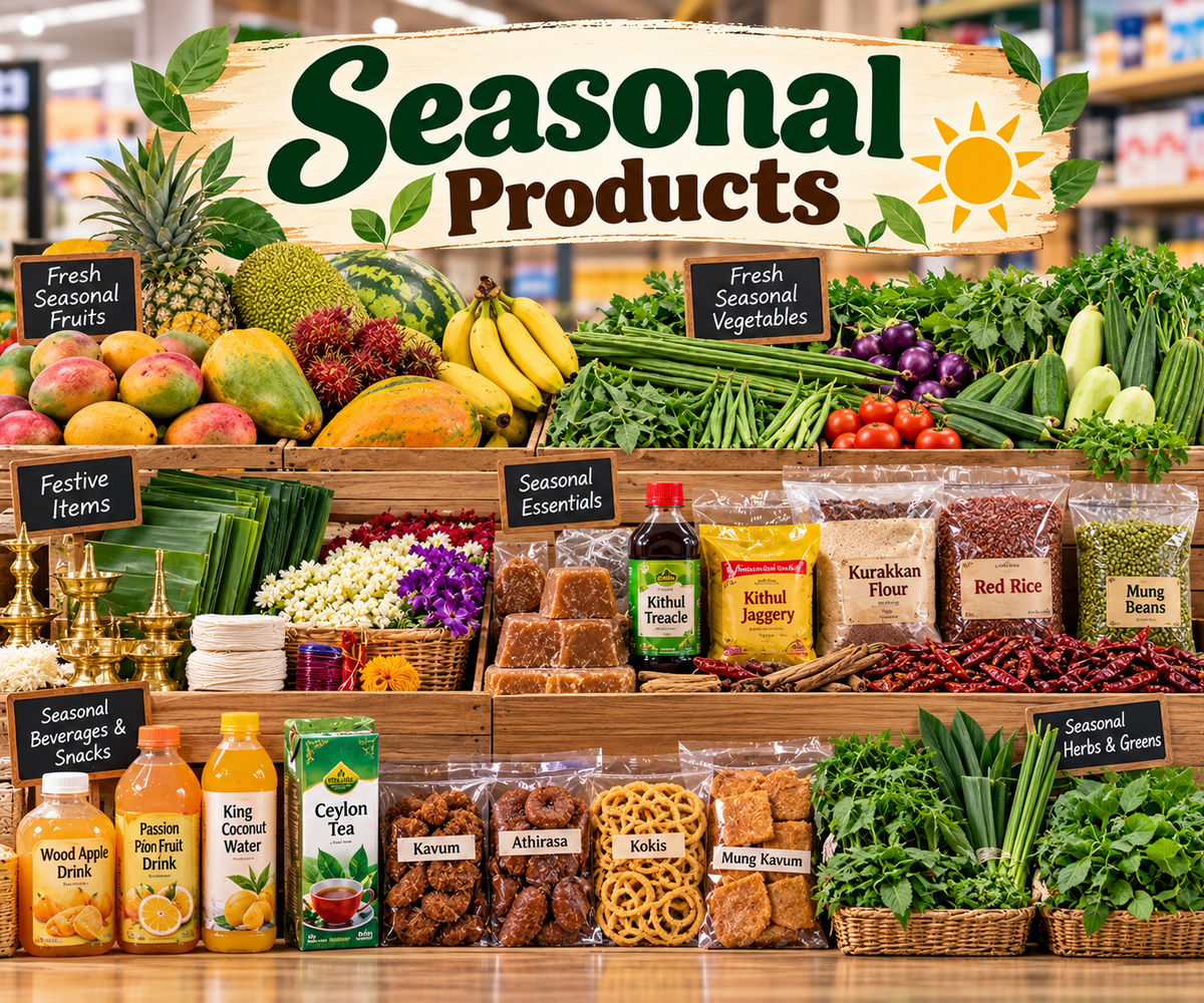 Seasonal Items , Vegetables & Fruits