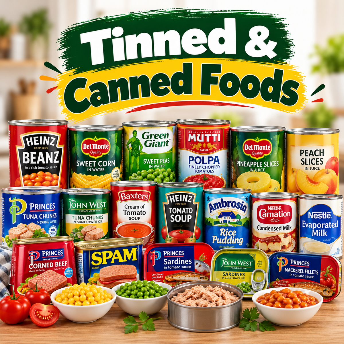 Tinned & Canned Foods